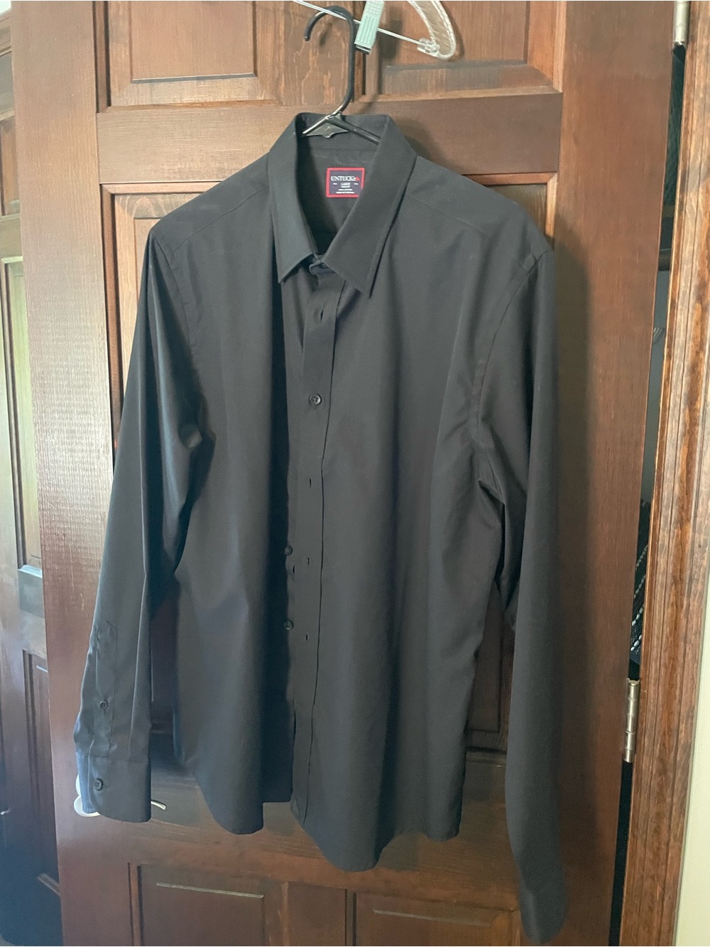 UNTUCKit Men's Black Slim Dress Shirt - Long Sleeve